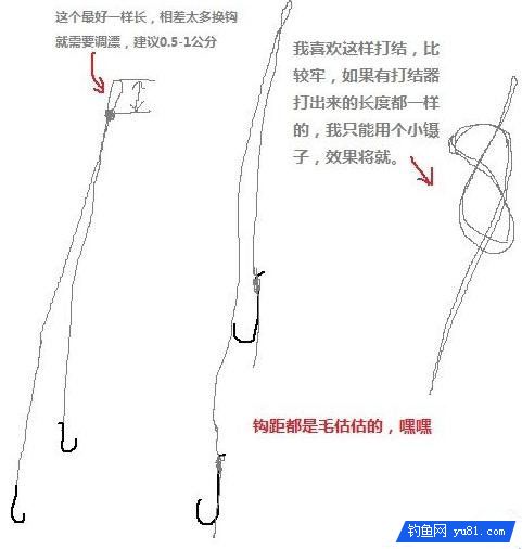 图解绑双钩技巧，简单易学